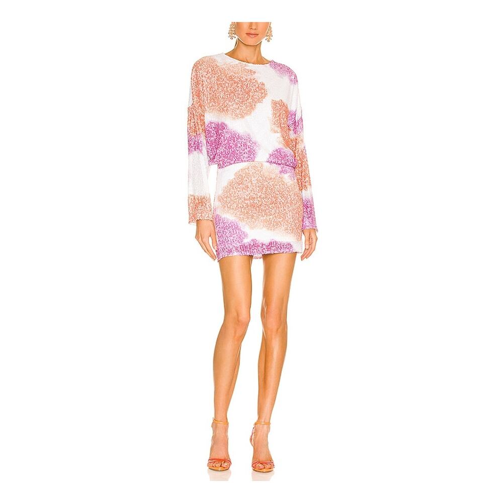 Itmfl Sequined Multicolor Salome Size M Dress NWT